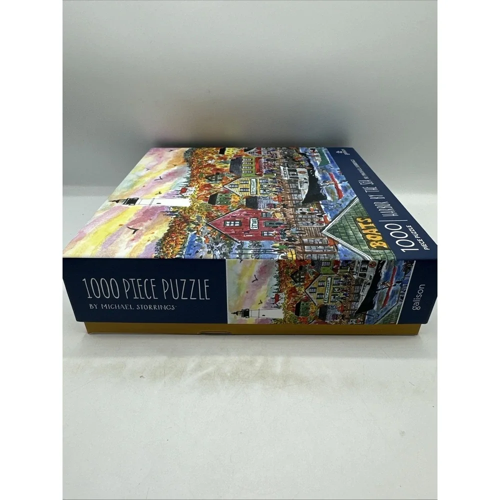 Harbor by The Sea Puzzle - 1000 Pieces 27 x 20 Inches Jigsaw‎ Puzzle